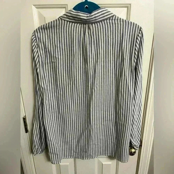 Anthropologie Hester & Orchard Boho Western Blouse Lace Ruffle Size Small NWT - Picture 4 of 4